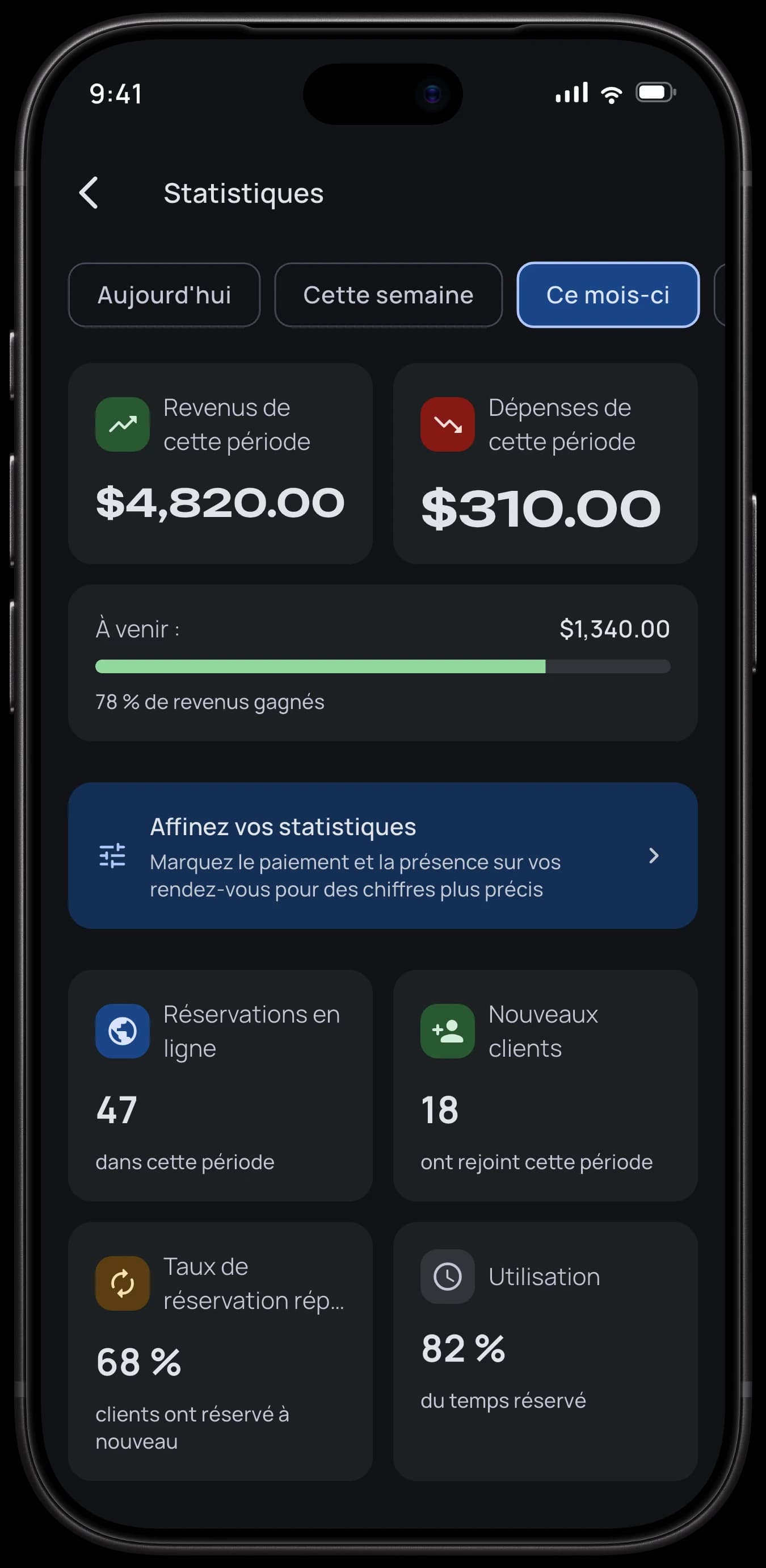 Des chiffres sur lesquels agir