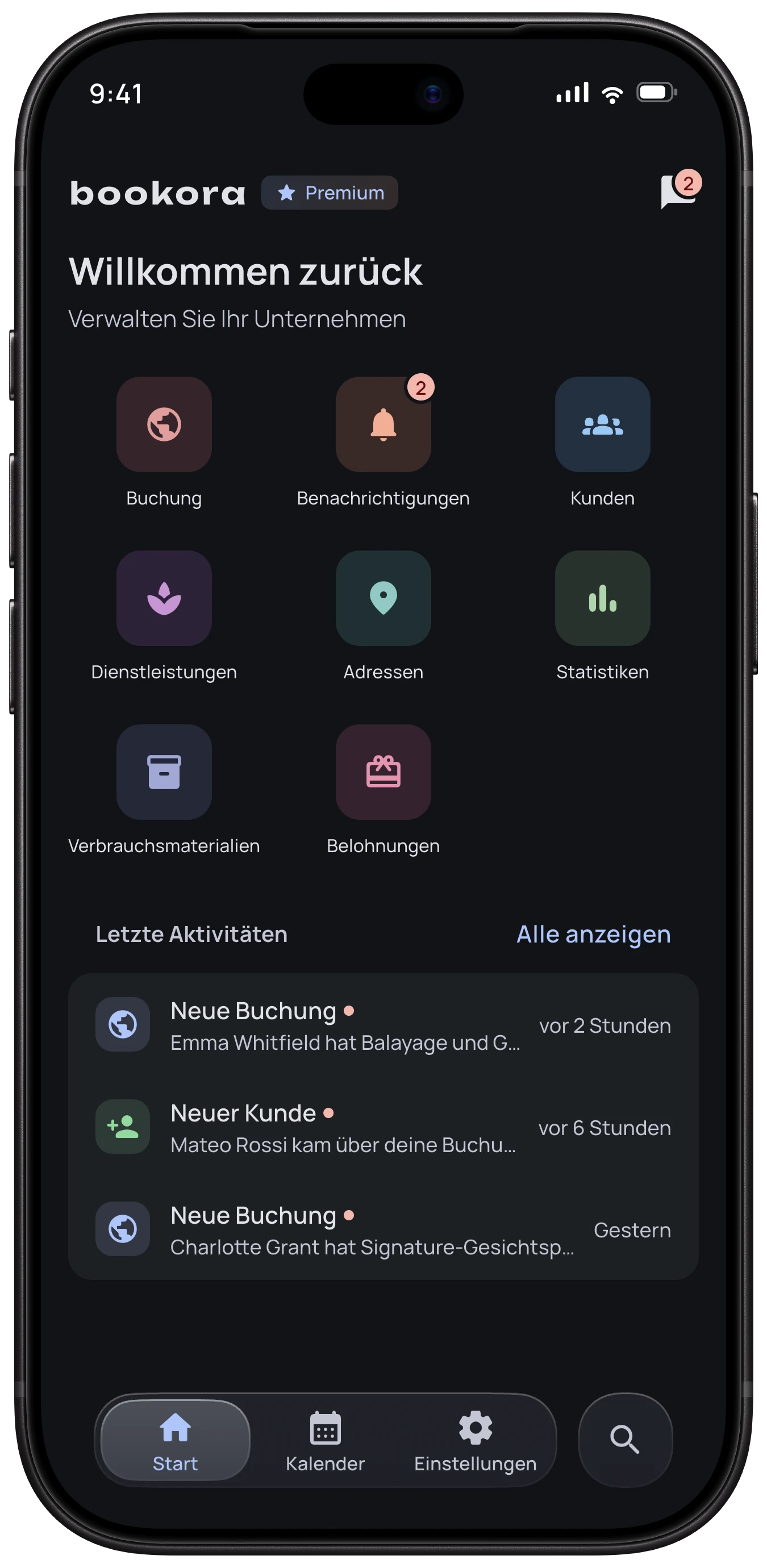 Intelligentes Dashboard